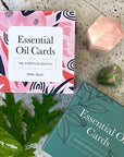 Essential oils card deck for learning how to use essential oils