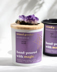 Amethyst Cluster Candle