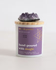 Amethyst Cluster Candle