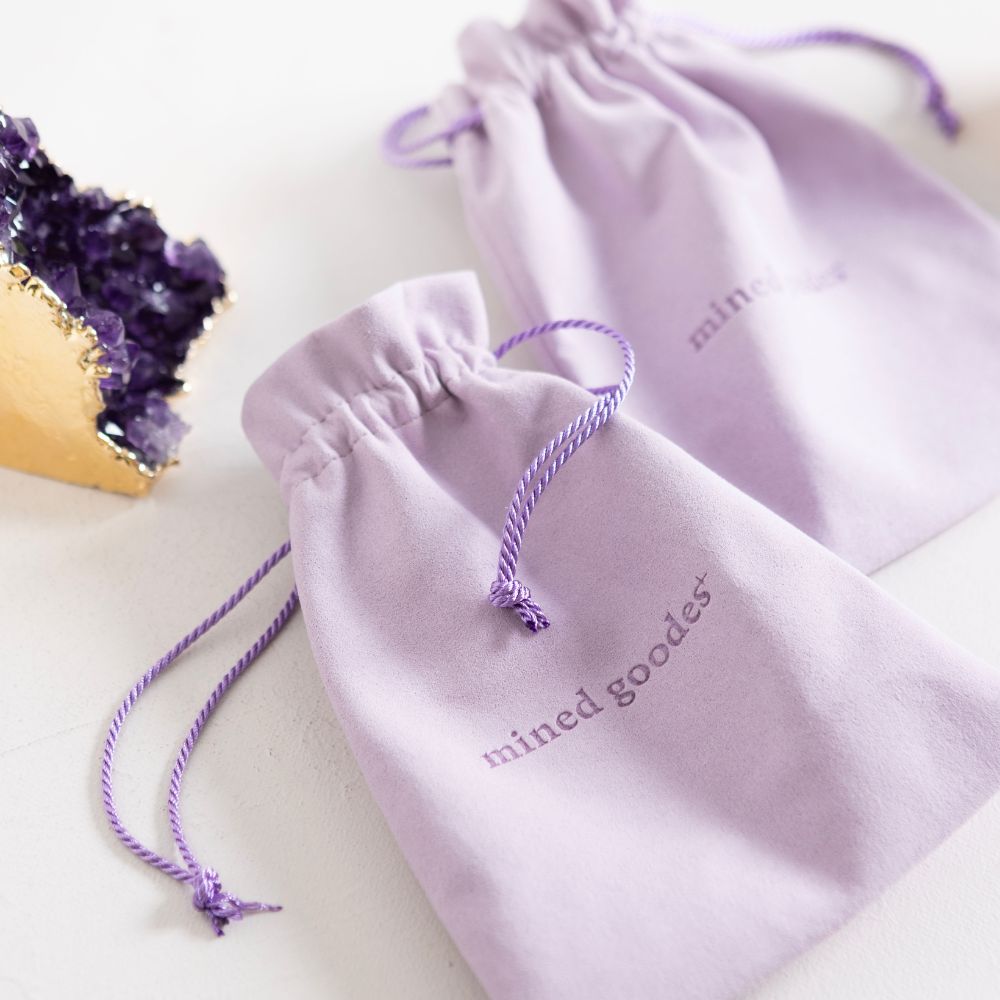 24K Gold-Plated Amethyst