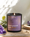 Amethyst Cluster Candle